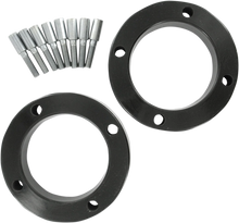 Load image into Gallery viewer, Dura Blue Inc Wheel Spacer - Easy-Fit - 1.5" - 4/156 - Front/Rear - Kit - Side View