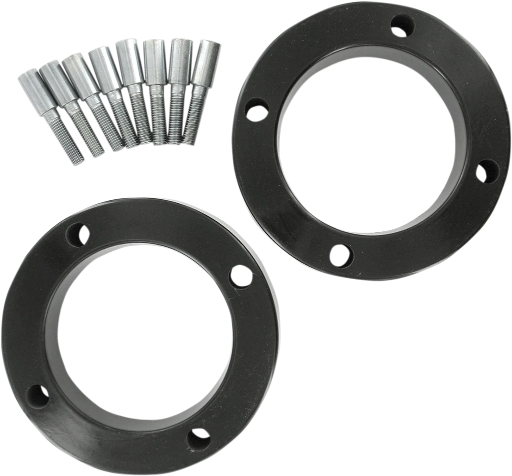 Dura Blue Inc Wheel Spacer - Easy-Fit - 2.5" - 4/115 - Rear - Kit - Side View