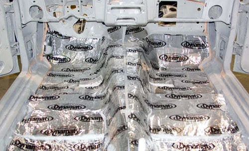 Dynamat 67-69 Camaro Floor Kit Custom Cut XGM F1 F