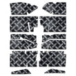 Load image into Gallery viewer, Dynamat 79-93 Mustang Floor Kit Custom Cut XFO M3 F