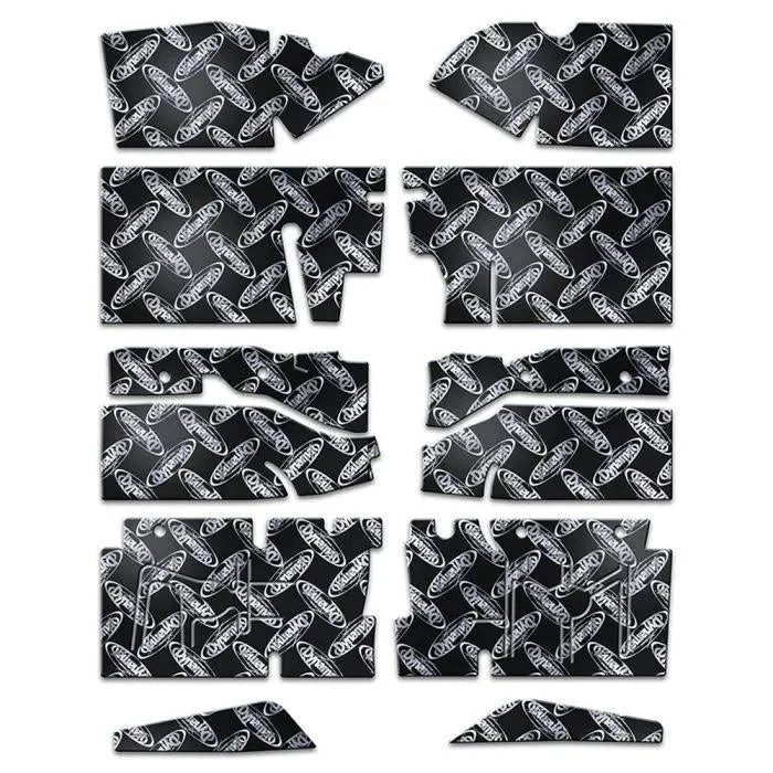 Dynamat 79-93 Mustang Floor Kit Custom Cut XFO M3 F