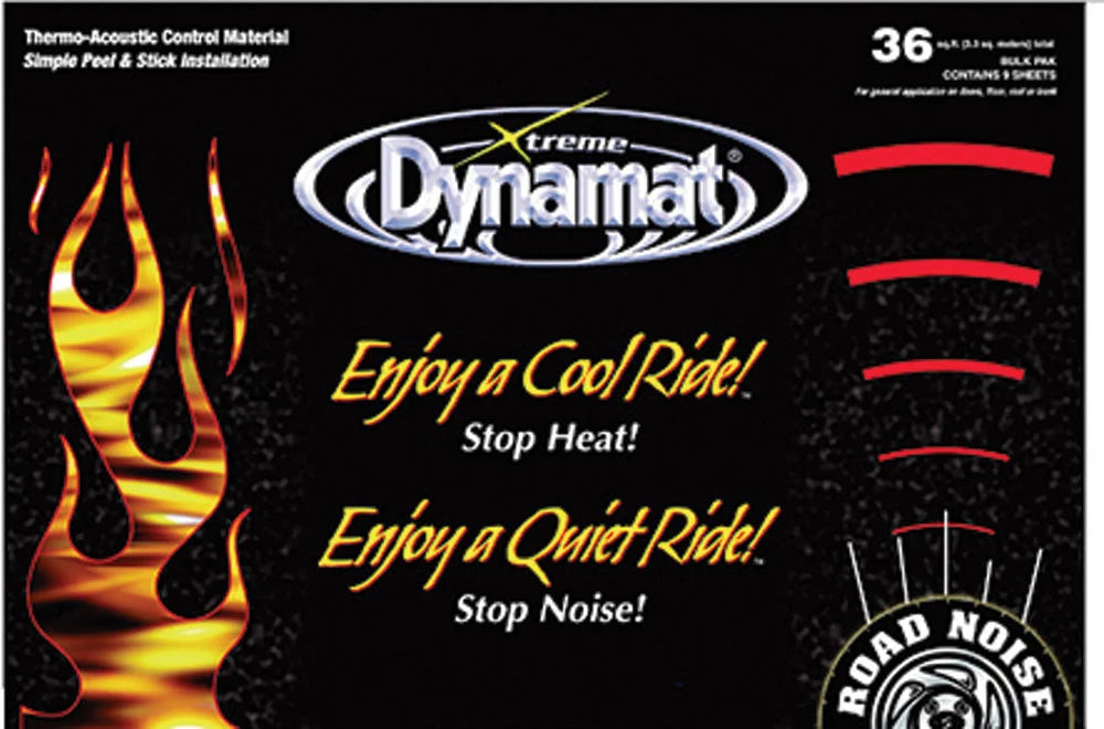 Dynamat Dynamat Extreme Mega Pak 9 Sheets 24in  x 48in 10465