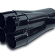 Load image into Gallery viewer, Dynatech Headers Slip-On Header Collector 2.5 x 5.0 OD 783-91250