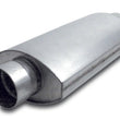 Load image into Gallery viewer, Dynatech Headers Split-Flow 4in Race Muffler 776-14402