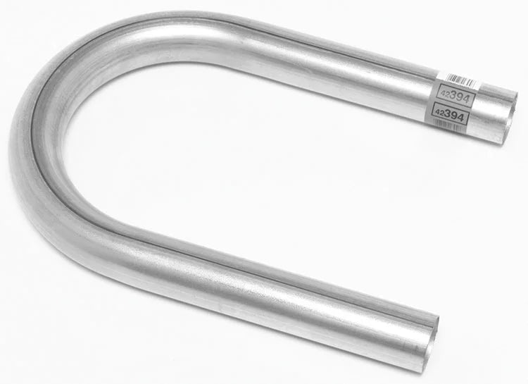 Dynomax 2.25in Aluminized U-Bend Pipe 6in Radius 16 Gauge 42394