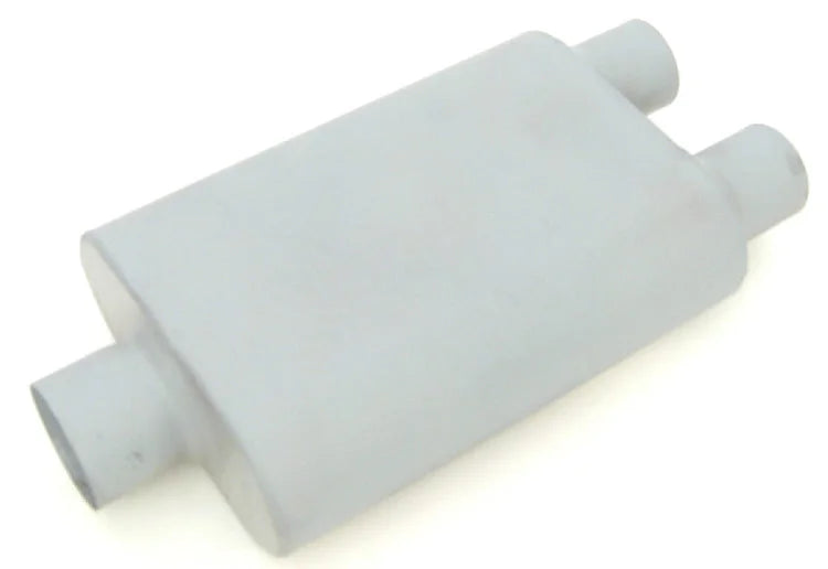 Dynomax Dual Chamber Muffler 3in Center/2.5in Dual Ou 17661