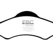 Load image into Gallery viewer, EBC 00-02 Dodge Dakota 2WD 2.5 Ultimax2 Front Brake Pads - Side View