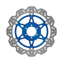Load image into Gallery viewer, EBC 00-02 Ducati Monster 400 Single Disc Front Left/Right Vee Floating Blue Rotor