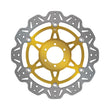 Load image into Gallery viewer, EBC 00-02 Ducati Monster 400 Single Disc Front Left/Right Vee Floating Gold Rotor