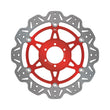 Load image into Gallery viewer, EBC 00-02 Ducati Monster 400 Single Disc Front Left/Right Vee Floating Red Rotor