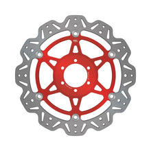 Load image into Gallery viewer, EBC 00-02 Ducati Monster 400 Single Disc Front Left/Right Vee Floating Red Rotor