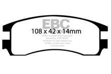 Load image into Gallery viewer, EBC 00-05 Buick Le Sabre (FWD) 3.8 (15in Wheels) Redstuff Rear Brake Pads - Main Product View