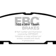 Load image into Gallery viewer, EBC 01-03 Mazda Miata MX5 1.8 (Sports Suspension) Greenstuff Rear Brake Pads - Main Product View
