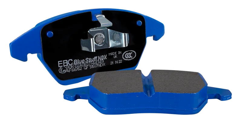 EBC 01-03 Mazda Miata MX5 1.8L Bluestuff Rear Brake Pads - Back View