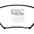Load image into Gallery viewer, EBC 01-03 Toyota RAV 4 2.0 Greenstuff Front Brake Pads - Main Product View