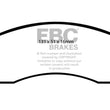 Load image into Gallery viewer, EBC 01-04 Mazda Protege 2.0 (Rear Drums) Redstuff Front Brake Pads - Main Product View