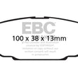 Load image into Gallery viewer, EBC 01-04 Mazda Protege 2.0 (Rear Rotors) Ultimax2 Rear Brake Pads - Main Product View