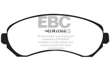 Load image into Gallery viewer, EBC 01-05 Buick Rendezvous 3.4 2WD Greenstuff Front Brake Pads - Main Product View