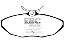 Load image into Gallery viewer, EBC 01-05 Ford Thunderbird 3.9 Redstuff Rear Brake Pads - Main Product View