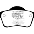 Load image into Gallery viewer, EBC 01-05 Volvo S60 2.3 Turbo T5 Yellowstuff Rear Brake Pads - Main Product View