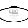 Load image into Gallery viewer, EBC 01-06 Chrysler Sebring Sedan 2.4 Ultimax2 Front Brake Pads - Side View