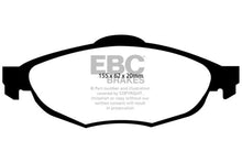 Load image into Gallery viewer, EBC 01-06 Chrysler Sebring Sedan 2.4 Yellowstuff Front Brake Pads - Main Product View