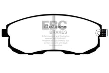 Load image into Gallery viewer, EBC 02-03 Infiniti G20 2.0 Redstuff Front Brake Pads - Main Product View