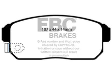 Load image into Gallery viewer, EBC 02-03 Infiniti G20 2.0 Redstuff Rear Brake Pads - Main Product View
