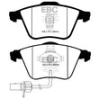 Load image into Gallery viewer, EBC 02-04 Audi A6 Quattro 2.7 Twin Turbo Sedan (4 Pad Set) Redstuff Front Brake Pads - Side View