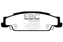 Load image into Gallery viewer, EBC 02-05 Cadillac CTS 2.6 Yellowstuff Rear Brake Pads - Main Product View