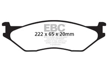 Load image into Gallery viewer, EBC 02-05 Ford Econoline E550 Greenstuff Front Brake Pads - Main Product View
