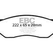 Load image into Gallery viewer, EBC 02-05 Ford Econoline E550 Yellowstuff Front Brake Pads - Main Product View