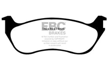 Load image into Gallery viewer, EBC 02-05 Ford Explorer 4.0 2WD Greenstuff Rear Brake Pads - Main Product View