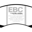 Load image into Gallery viewer, EBC 02-05 Mitsubishi Lancer 2.0 ES Yellowstuff Front Brake Pads - Main Product View