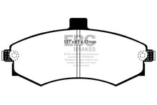 Load image into Gallery viewer, EBC 02-06 Hyundai Elantra 2.0 Ultimax2 Front Brake Pads - Main Product View