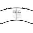 Load image into Gallery viewer, EBC 02 Cadillac Escalade 5.3 (Akebono rear caliper) Ultimax2 Rear Brake Pads - Main Product View