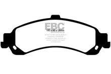 Load image into Gallery viewer, EBC 02 Cadillac Escalade 5.3 (PBR rear caliper) Ultimax2 Rear Brake Pads - Side View