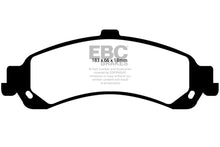 Load image into Gallery viewer, EBC 02 Cadillac Escalade 5.3 (PBR rear caliper) Yellowstuff Rear Brake Pads - Main Product View