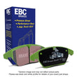 Load image into Gallery viewer, EBC 02 Chevrolet Avalanche 8.1 (2500) Greenstuff Front Brake Pads - Installation View