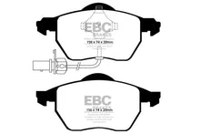 Load image into Gallery viewer, EBC 03-04 Audi A4 1.8 Turbo Yellowstuff Front Brake Pads - Main Product View