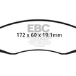 Load image into Gallery viewer, EBC 03-04 Dodge Dakota 2WD 3.7 Ultimax2 Front Brake Pads - Main Product View