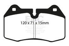 Load image into Gallery viewer, EBC 03-04 Infiniti G35 3.5 (Manual) (Brembo) Redstuff Front Brake Pads - Main Product View