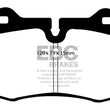 Load image into Gallery viewer, EBC 03-04 Infiniti G35 3.5 (Manual) (Brembo) Ultimax2 Front Brake Pads - Side View