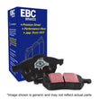 Load image into Gallery viewer, EBC 03-04 Infiniti G35 3.5 (Manual) (Brembo) Ultimax2 Rear Brake Pads - Back View