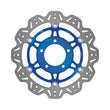 Load image into Gallery viewer, EBC 03-04 Triumph Hinckley Daytona 600 Front Left/Right Vee Floating Blue Rotor