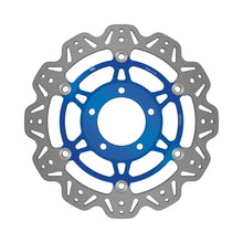 Load image into Gallery viewer, EBC 03-04 Triumph Hinckley Daytona 600 Front Left/Right Vee Floating Blue Rotor