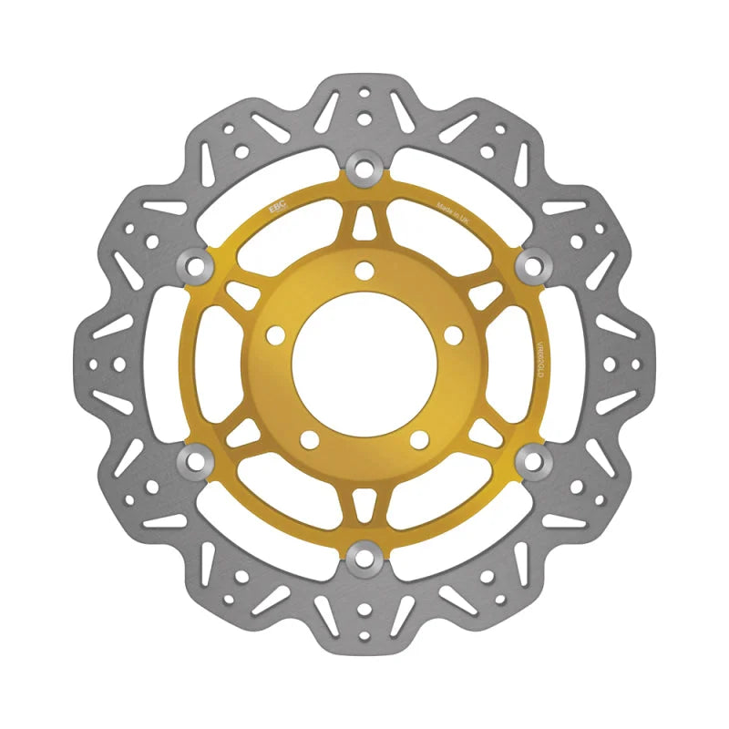 EBC 03-04 Triumph Hinckley Daytona 600 Front Left/Right Vee Floating Gold Rotor