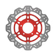 Load image into Gallery viewer, EBC 03-04 Triumph Hinckley Daytona 600 Front Left/Right Vee Floating Red Rotor