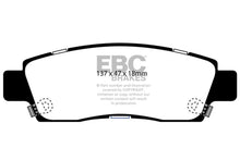 Load image into Gallery viewer, EBC 03-05 Buick Rainier 4.2L Bluestuff Rear Brake Pads - Main Product View