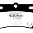 Load image into Gallery viewer, EBC 03-05 Toyota RAV 4 2.4 Ultimax2 Rear Brake Pads - Main Product View